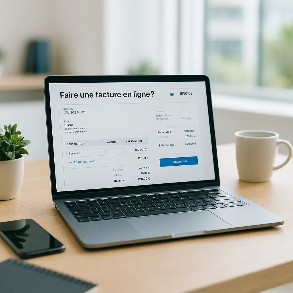 Comment faire une facture en ligne ? | Yoyolo