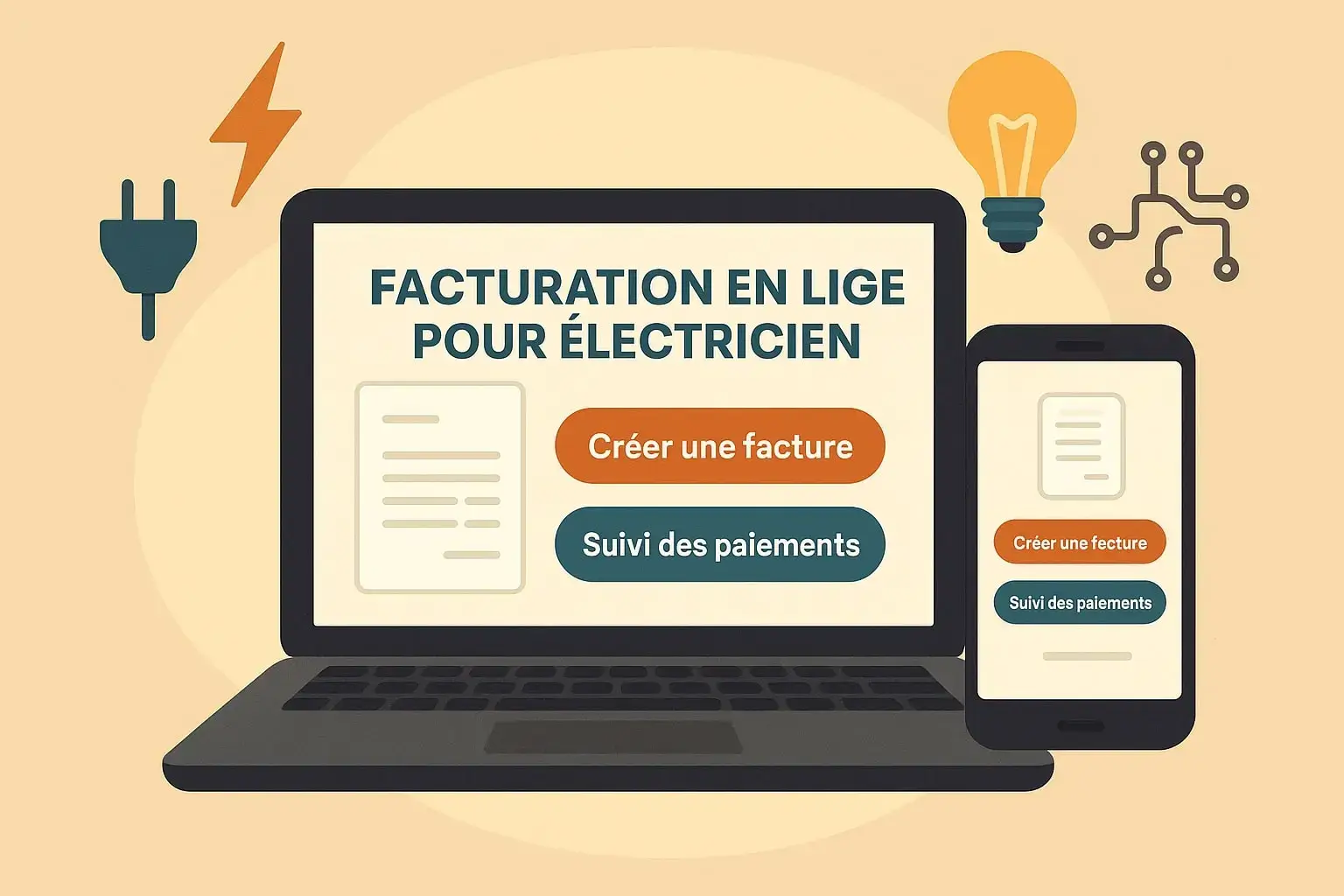 Logiciel de facturation pour électricien : Yoyolo
