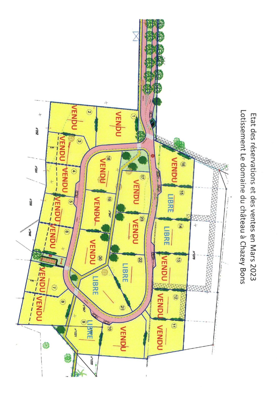 Terrain à bâtir 823 m² - Chazey-Bons
