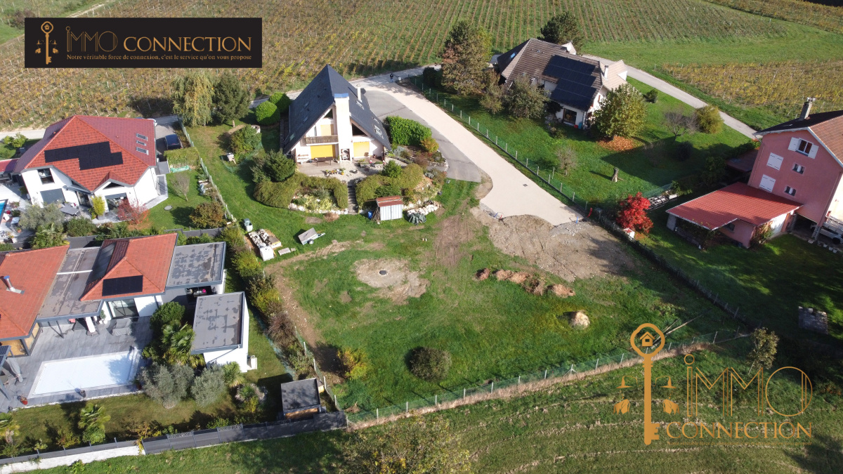 Terrain à batir - 507 m² - Porte-de-Savoie