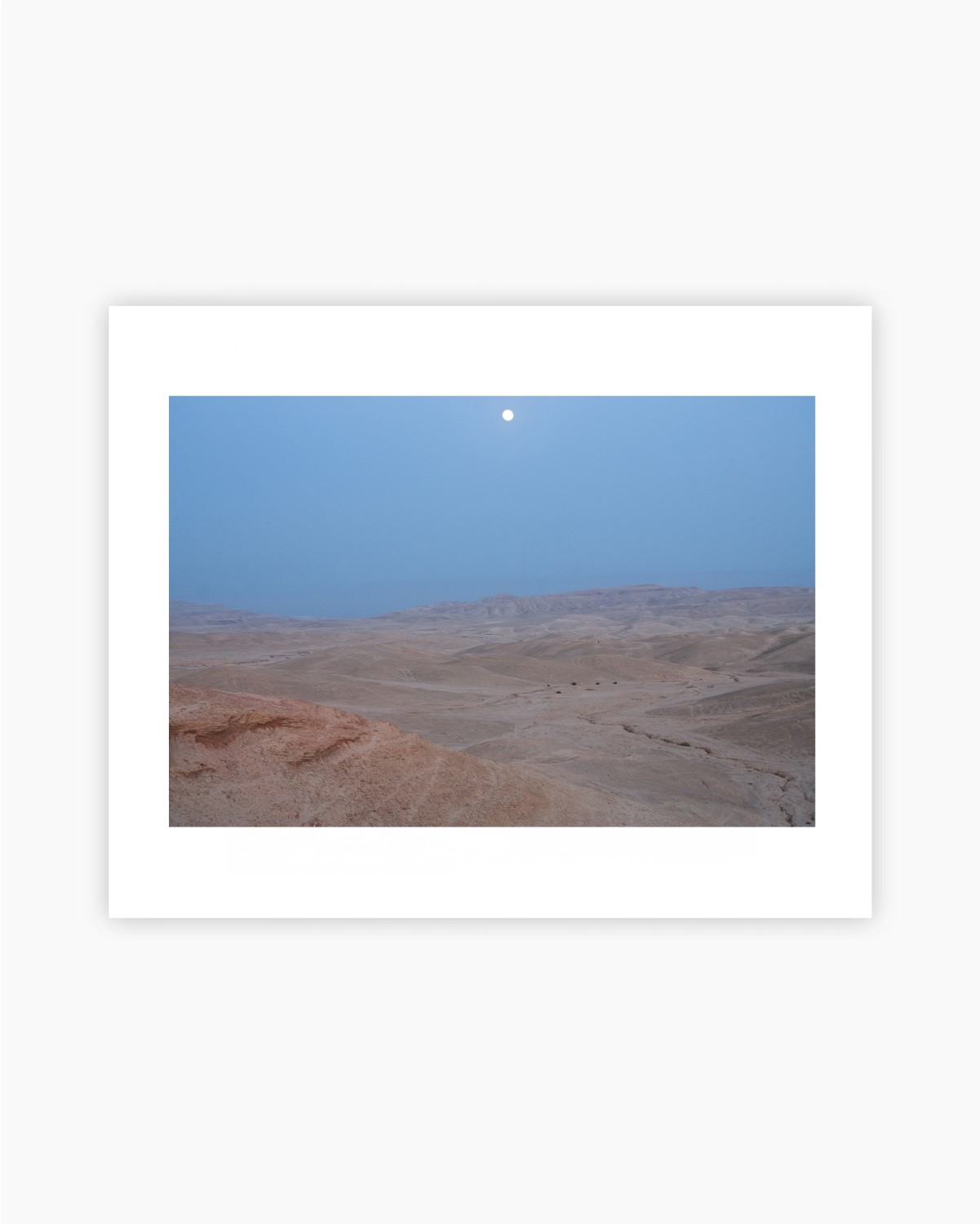 LUNE DU DESERT - TIRAGE PHOTO 30 x 40