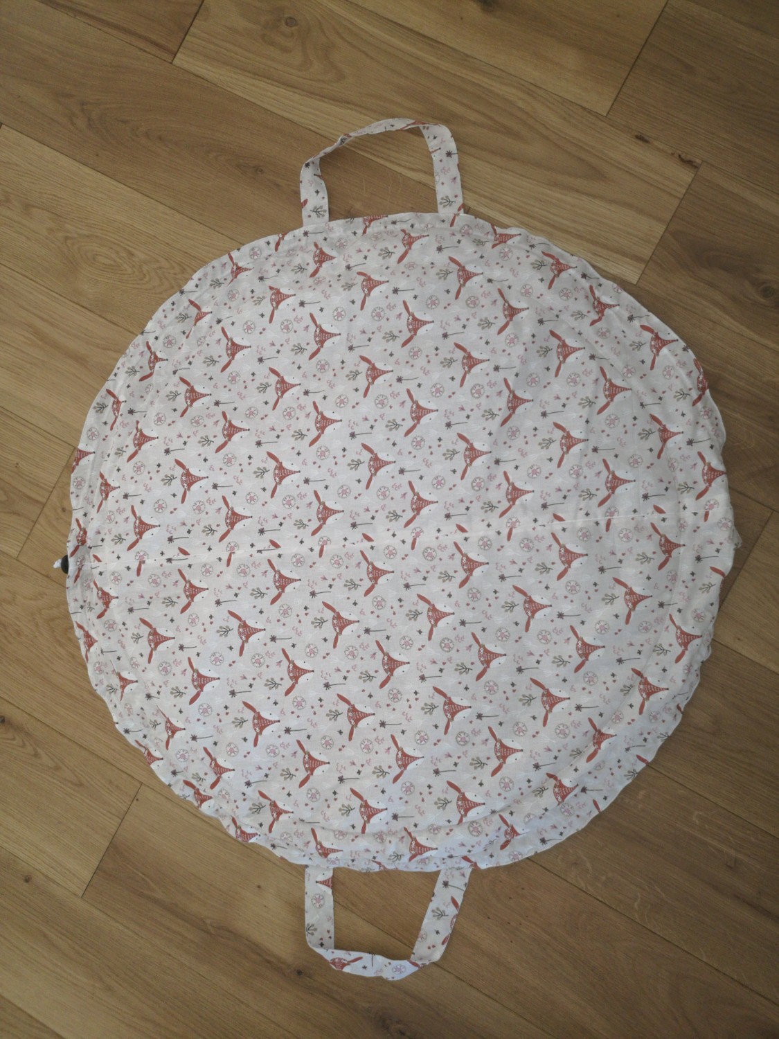 Tapis de jeu nomade - biche - 75 cm de diamètres