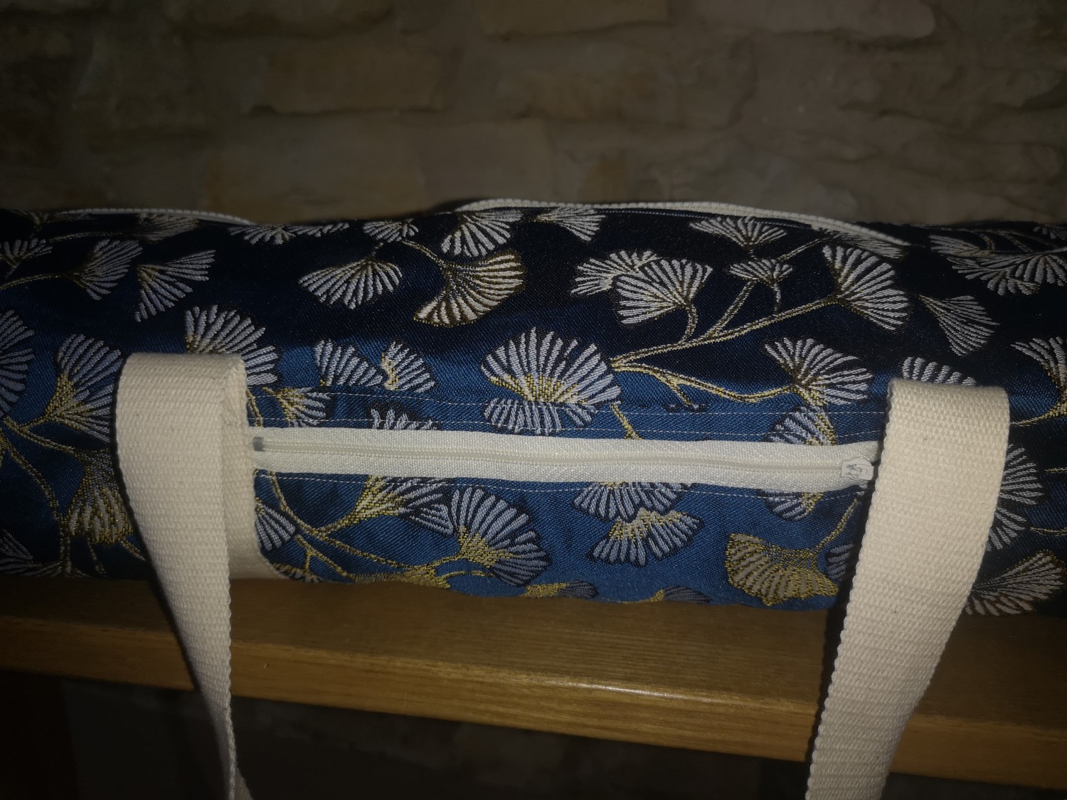 sac pour tapis de yoga  -fleurs de lotus- — visuel 2