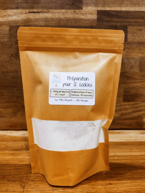 Sachet de préparation pour 12 cookies — visuel 2