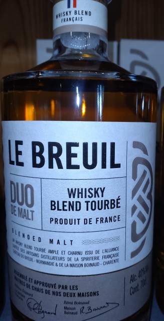 Whisky normand duo de malt tourbé — visuel 2