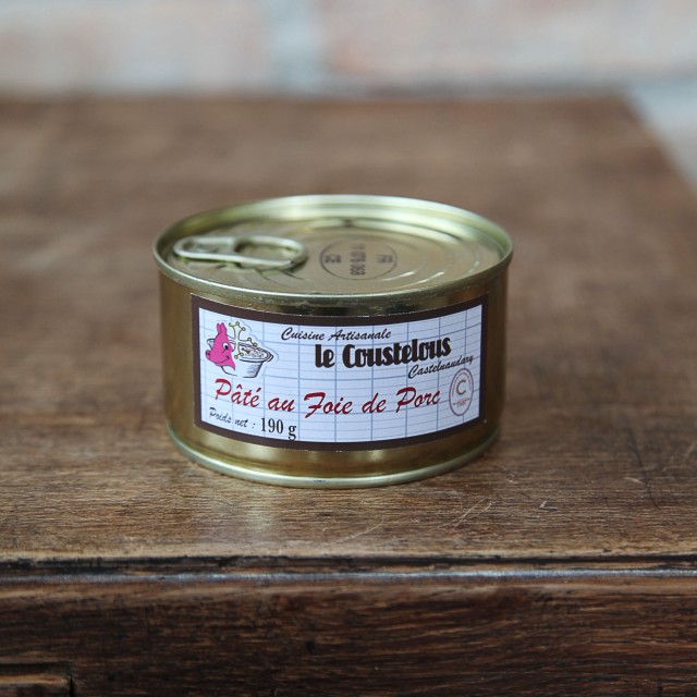 Pâté foie de porc - 190g — visuel 2